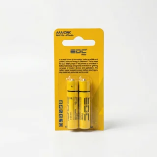 باتری نیم قلمی کارتی EDC مدل زینک بسته دو عددی