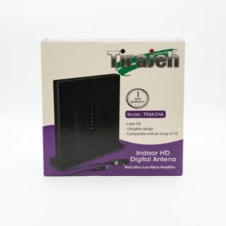 آنتن رومیزی دیجیتال تیراژه با آداپتور و کابل 3 متری مدل تماشا