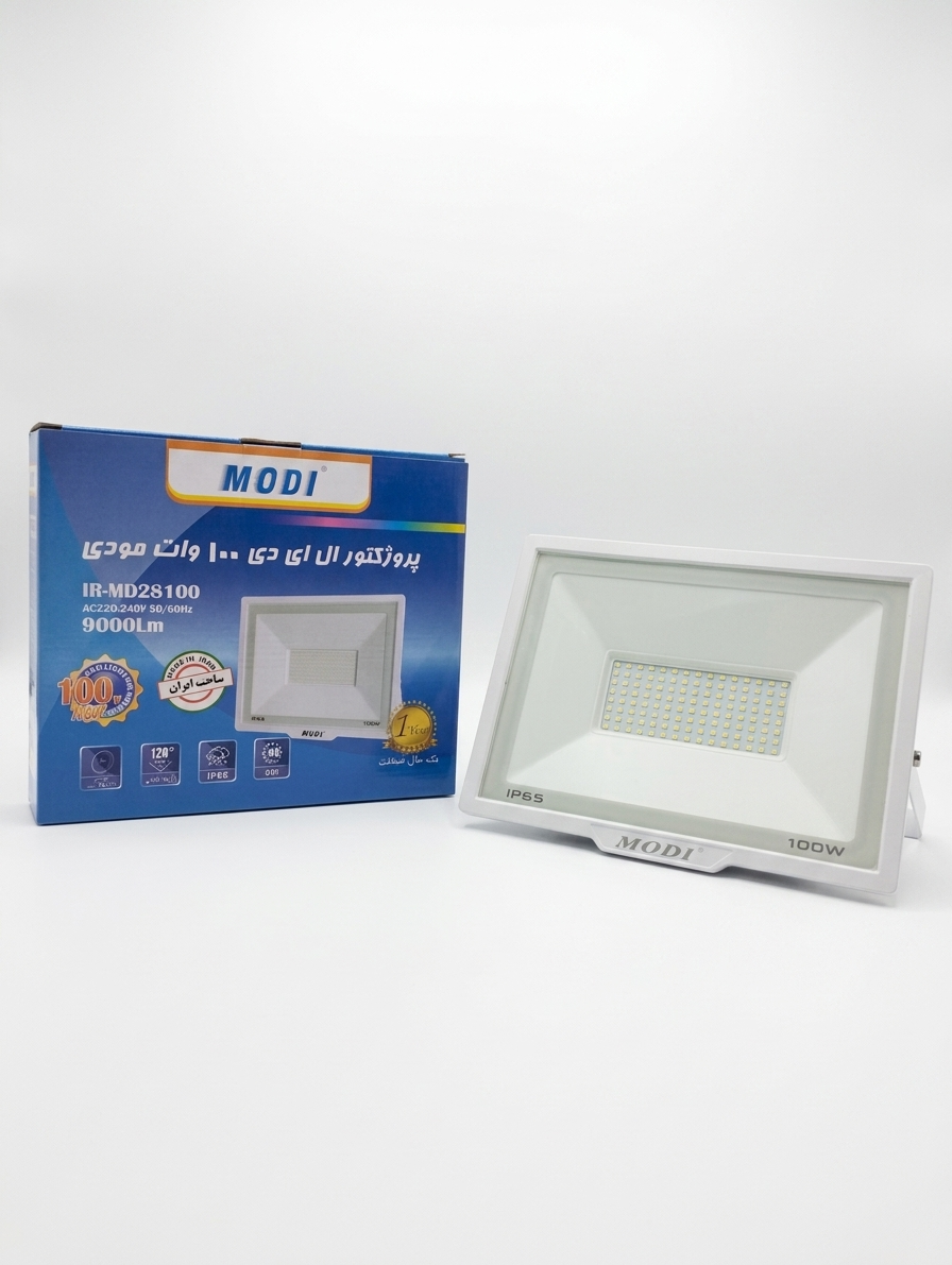 پروژکتور ال ای دی مودی مدل IR-MD28100 ظرفیت ۱۰۰ وات
